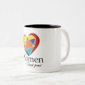 Onze eigen Vrouwen van de mok van de Tempel Israel (Voorkant rechts)