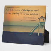 Onze eigen zonneschijn fotoplaat (Zijkant)