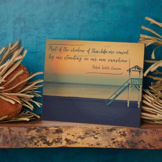 Onze eigen zonneschijn fotoplaat (Zijkant)