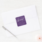 ONZE ELEGANTE SCRIPT GRAD | BEDANKT STICKER (Envelop)