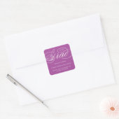 ONZE ELEGANTE SCRIPT GRAD | BEDANKT STICKER (Envelop)