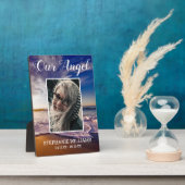 Onze engel | Beach Photo Memorial Plaque Fotoplaat (Zijkant)