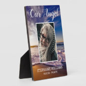 Onze engel | Beach Photo Memorial Plaque Fotoplaat (Zijkant)