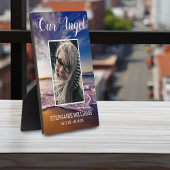 Onze engel | Beach Photo Memorial Plaque Fotoplaat