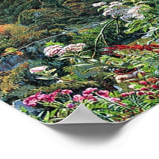 Onze Engelse kust van William Holman Hunt Poster (Hoek)