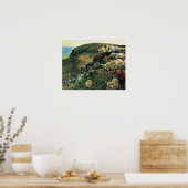 Onze Engelse kust van William Holman Hunt Poster (Keuken)