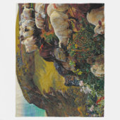 Onze Engelse kusten of Strayed Sheep William Holma Fleece Deken (Voorkant)