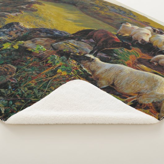 Onze Engelse kusten of Strayed Sheep William Holma Sherpa Deken (3/4)