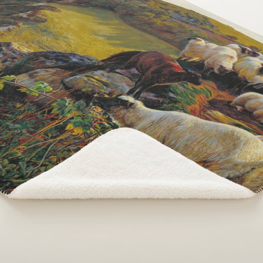 Onze Engelse kusten of Strayed Sheep William Holma Sherpa Deken (3/4)