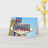Onze Fabulous Las Vegas Jubileum Kaart (Gele Bloem)