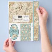 Onze Faerie Princess, Meisje Verjaardag Snoep Wrap Flyer (Hand)