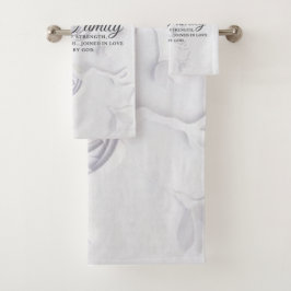 Onze familie bad handdoek