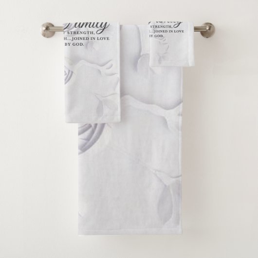 Onze familie bad handdoek (Insitu)