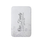 Onze familie badmat (Voorkant Verticaal)