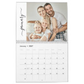 Onze familie foto 12 maanden script kalender (Jan 2027)