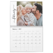 Onze familie foto 12 maanden script kalender (Feb 2027)