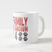 Onze familie is gegroeid door vier huisdier Mok (Voorkant rechts)