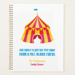 Onze familie is maar een tent weg van een grappige planner