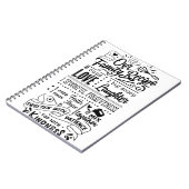 Onze familie ontvangt notitieboek (Linkerzijde)