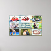 Onze familie Onze liefde 0735 Art Canvas Afdruk (Voorkant)