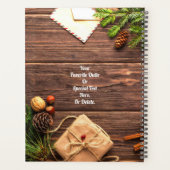 Onze familie plannen, Herfst thema, doe-het-zelf n Planner (Achterkant)