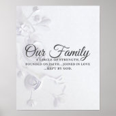 Onze familie poster (Voorkant)