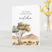 Onze familie wordt wilder, zoöloog, aanstaande oud kaart (Gele Bloem)