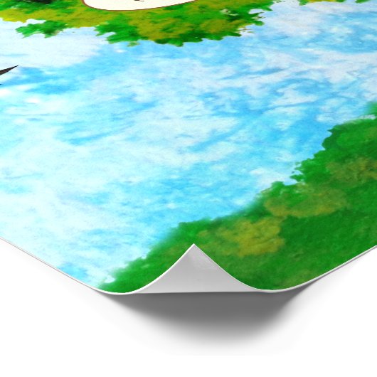 Onze familieboom Stap kinderen Poster (Hoek)