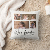 Onze familienaam Fotocollage Kussen (Deken)