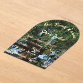 Onze Familiereünie, Acryl uitnodiging (Laagn)