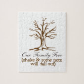 Onze familiestructuur legpuzzel (Verticaal)