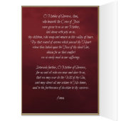 Onze fantastische moeder biedt ons een massaal aan (Binnen (Links))