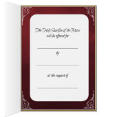 Onze fantastische moeder biedt ons een massaal aan (Binnen (Rechts))