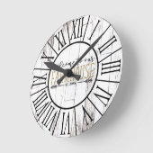 ONZE FARMHOUSE Est.  Wood Land Ronde Klok (Hoek)