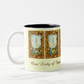 Onze Fatima Centennial Herfst herfst Tweekleurige Koffiemok (Links)