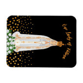 Onze Fatima Processie van Candles Magnet Magneet (Horizontaal)