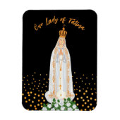 Onze Fatima Processie van Candles Magnet Magneet (Verticaal)