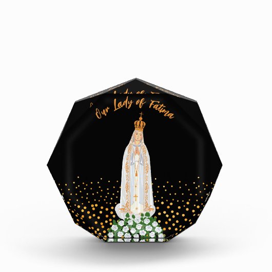 Onze Fatima Processie van kaarsen Fotoblokken (Voorkant)