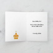 Onze Fatima Processie van kaarsen op zaterdag Notitiekaartje (Binnen)