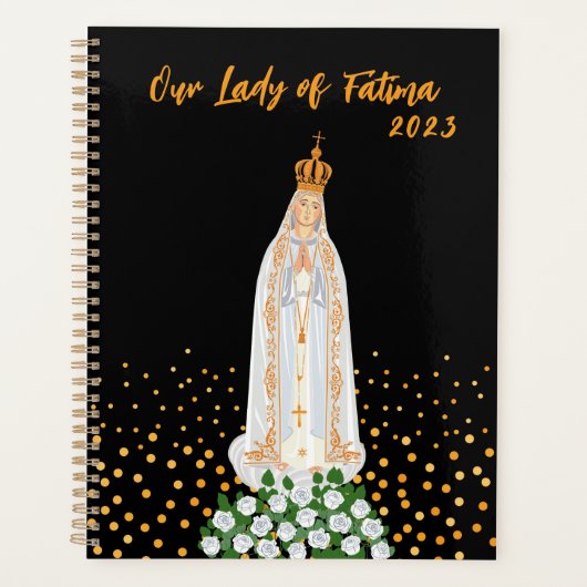 Onze Fatima Processie van kaarsen Planner (Voorkant)