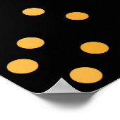 Onze Fatima Processie van kaarsen Poster (Hoek)