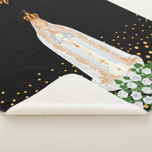 Onze Fatima Processie van kaarsen Sherpa Deken (3/4)