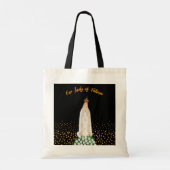 Onze Fatima Processie van kaarsen Tote Bag (Achterkant)
