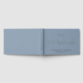 Onze favoriete mensen Dusty Blue Wedding Gastenboek (Volledig)