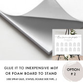 Onze favoriete mensen horizontaal zitplaatsen kaar poster