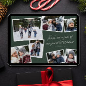 Onze favoriete scènes kerstcollage grappig 2022 feestdagenkaart