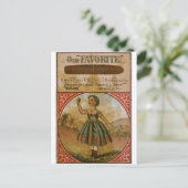 Onze favoriete  tabak briefkaart (Staand voorkant)