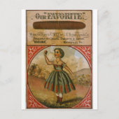 Onze favoriete  tabak briefkaart (Voorkant)