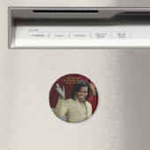 Onze first lady, Michelle Obama Magneet (Insitu (Vaatwasser))