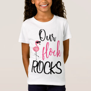 Onze Flock Rocks Flamingo Moederdag Gift T-shirt